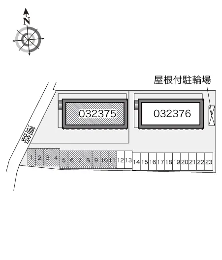 ★手数料０円★高浜市八幡町３丁目　月極駐車場（LP）